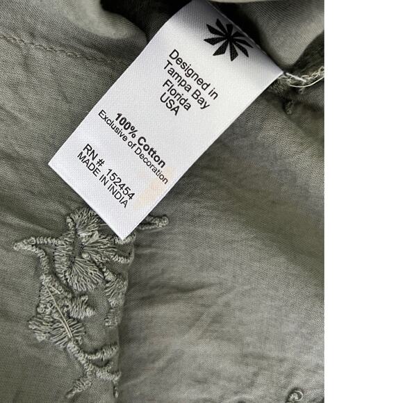 NWT Anthropology by Kyla Seo Holly Shirt - Soft Sage, Size Small - Picture 9 of 13